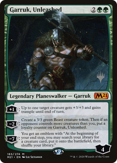 Garruk, Unleashed (183) (Promo Pack)