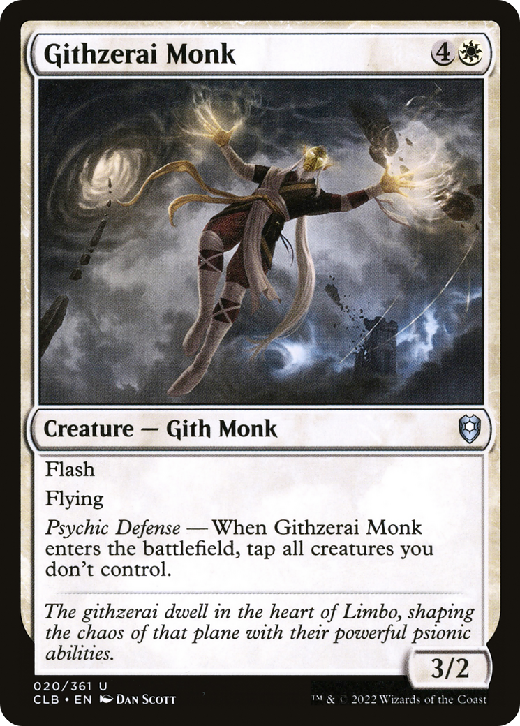 Githzerai Monk - Foil