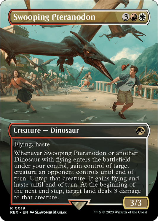 Swooping Pteranodon (0019) (Borderless)