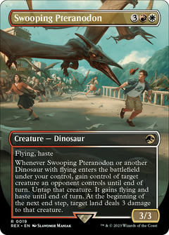 Swooping Pteranodon (0019) (Borderless) - Foil