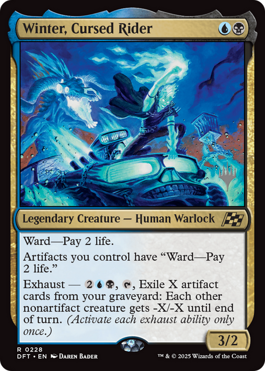 Winter, Cursed Rider (0228) (Promo Pack)
