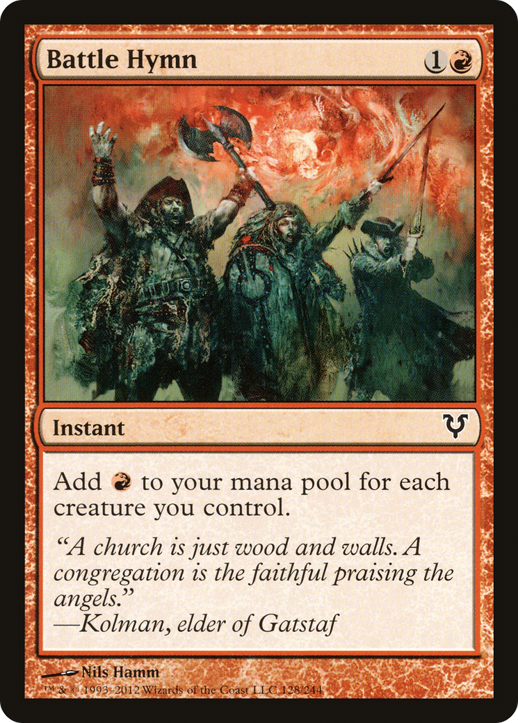Battle Hymn - Foil