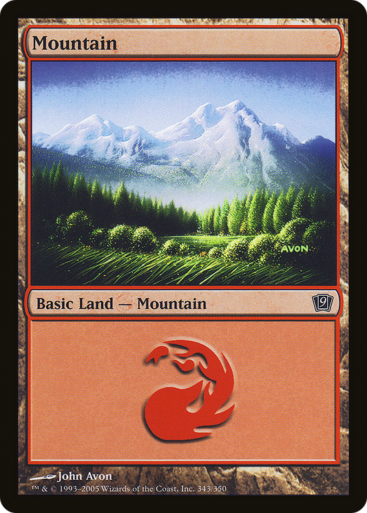 Mountain (343) - Foil