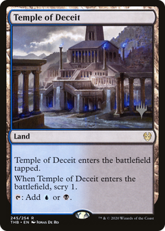 Temple of Deceit (245) (Promo Pack) - Foil