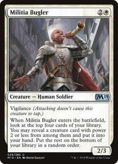 Militia Bugler - Foil