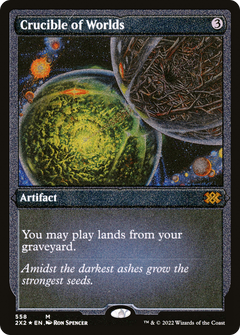Crucible of Worlds - Foil Etched