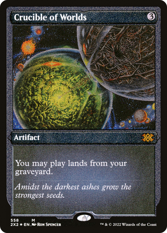 Crucible of Worlds - Foil Etched