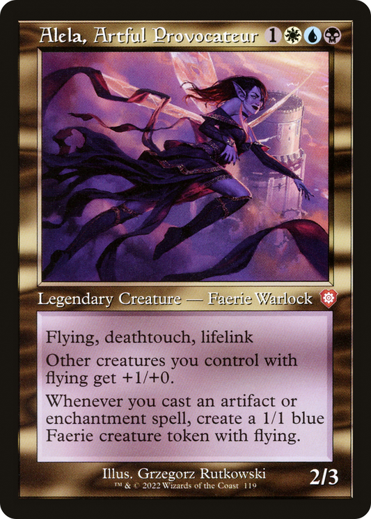 Alela, Artful Provocateur