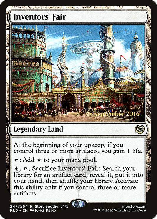 Inventors' Fair (247) (Prerelease) - Foil