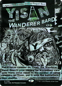 Yisan, the Wanderer Bard (1196) (Showcase) - Foil