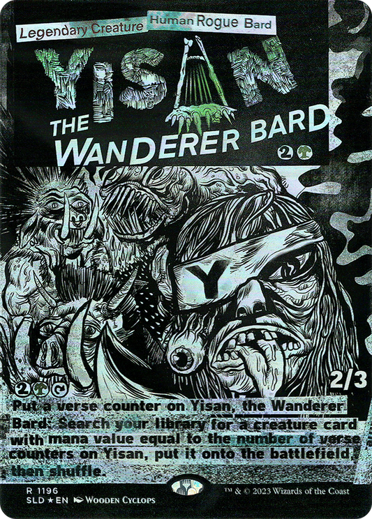 Yisan, the Wanderer Bard (1196) (Showcase) - Foil