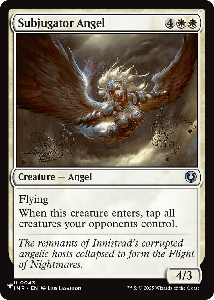 Subjugator Angel (INR-43) (PLST)
