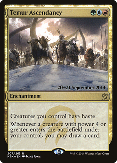 Temur Ascendancy (207) (Prerelease) - Foil