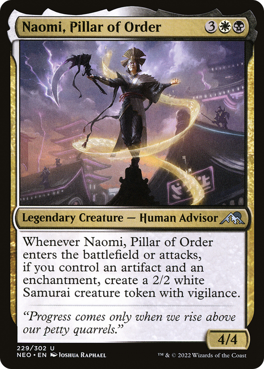Naomi, Pillar of Order - Foil