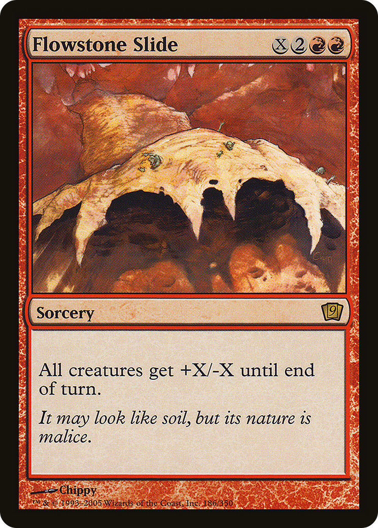Flowstone Slide - Foil