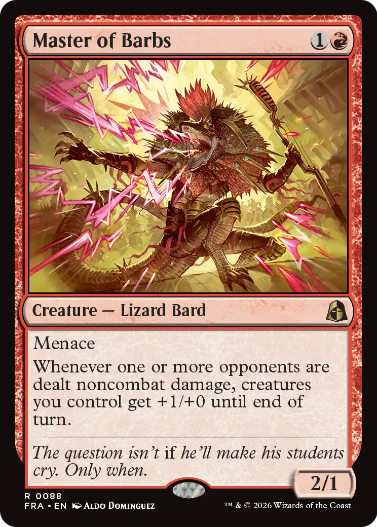 Master of Barbs (FRA) - Foil