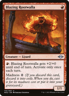 Blazing Rootwalla - Foil
