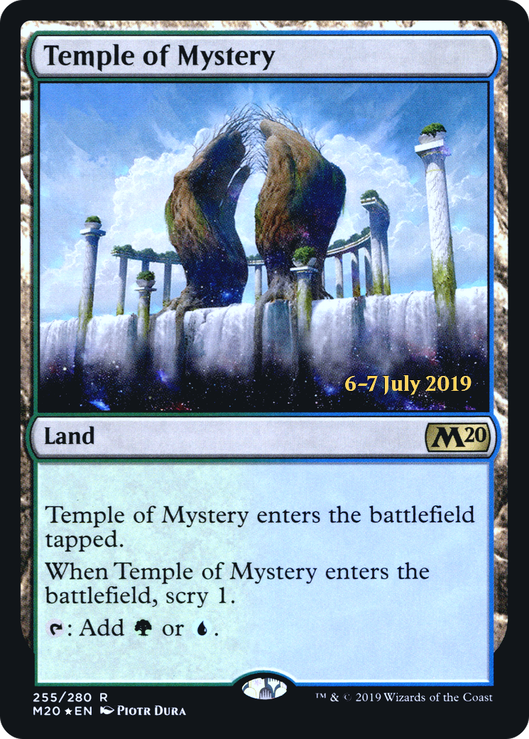 Temple of Mystery (255) (Prerelease) - Foil