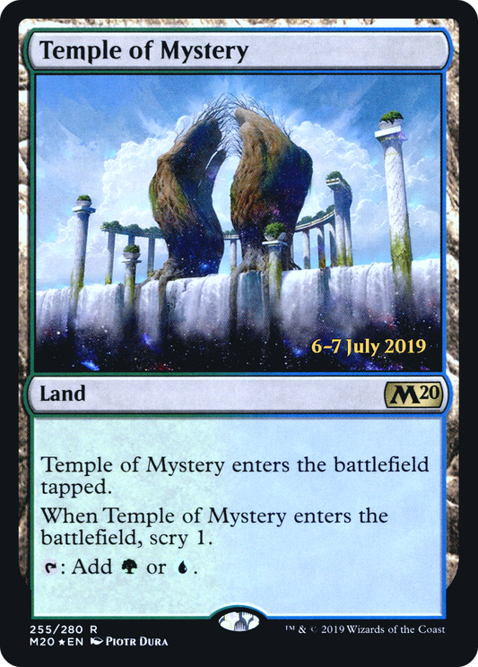 Temple of Mystery (255) (Prerelease) - Foil