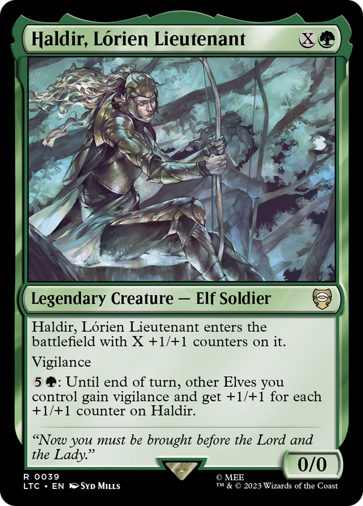 Haldir, Lorien Lieutenant