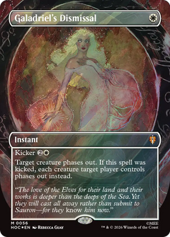 Galadriel's Dismissal (0056) (Borderless) (HOC) - Surge Foil