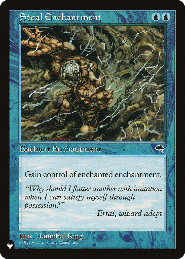 Steal Enchantment (TMP-90) (Retro Frame) (PLST)