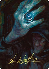 Arcane Signet (44/81) Art Card (ACMM) - Gold-Stamped Signature
