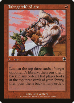 Tahngarth's Glare - Foil