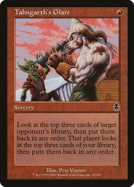 Tahngarth's Glare - Foil