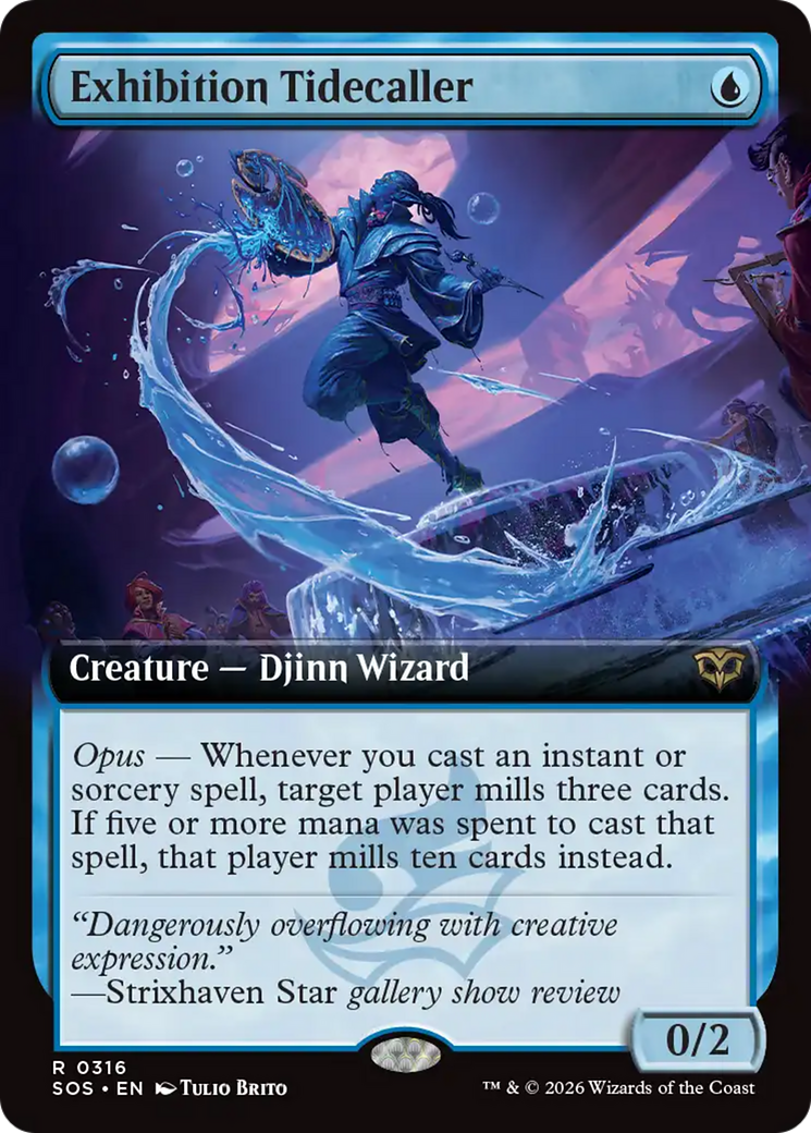 Exhibition Tidecaller (0316) (Extended Art) (SOS) - Foil