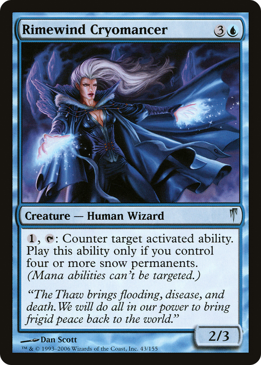 Rimewind Cryomancer - Foil