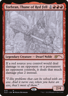 Torbran, Thane of Red Fell (678) (Showcase) - Foil