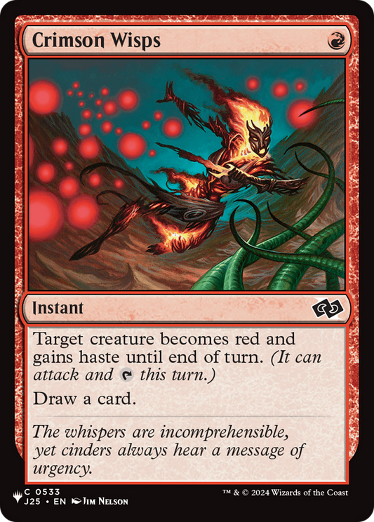 Crimson Wisps (0533) (PLST)
