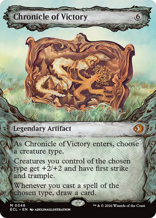 Chronicle of Victory (0346) (Fable Frame) (ECL) - Foil