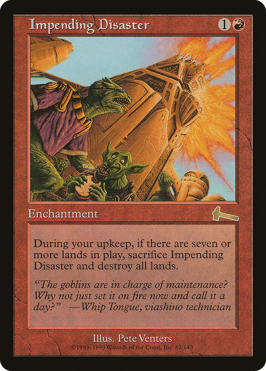 Impending Disaster - Foil