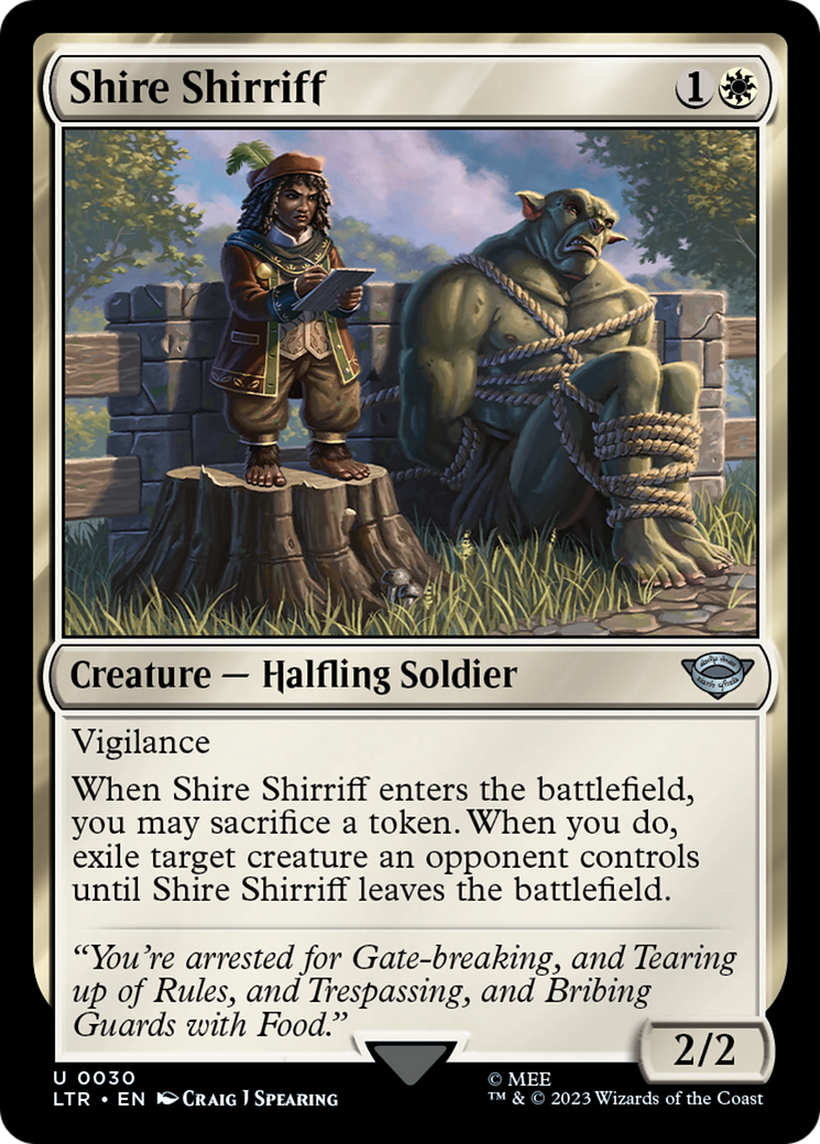 Shire Shirriff - Foil