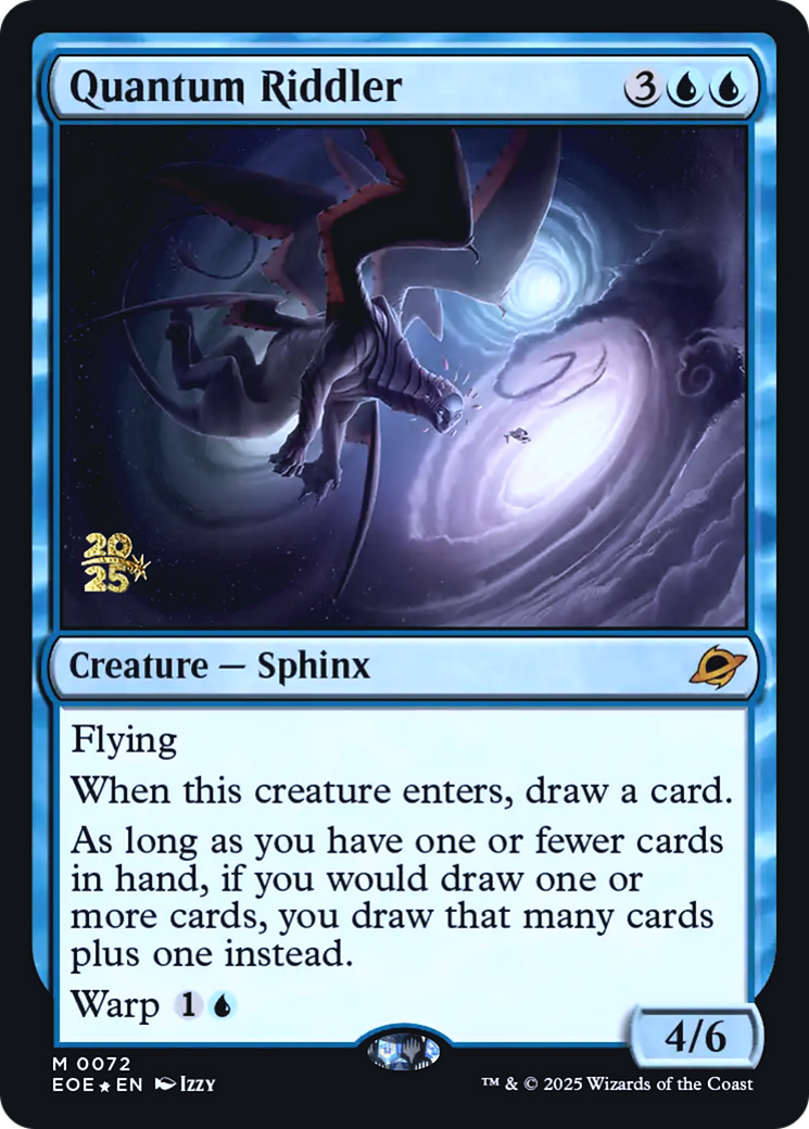 Quantum Riddler (0072) (Prerelease) - Foil