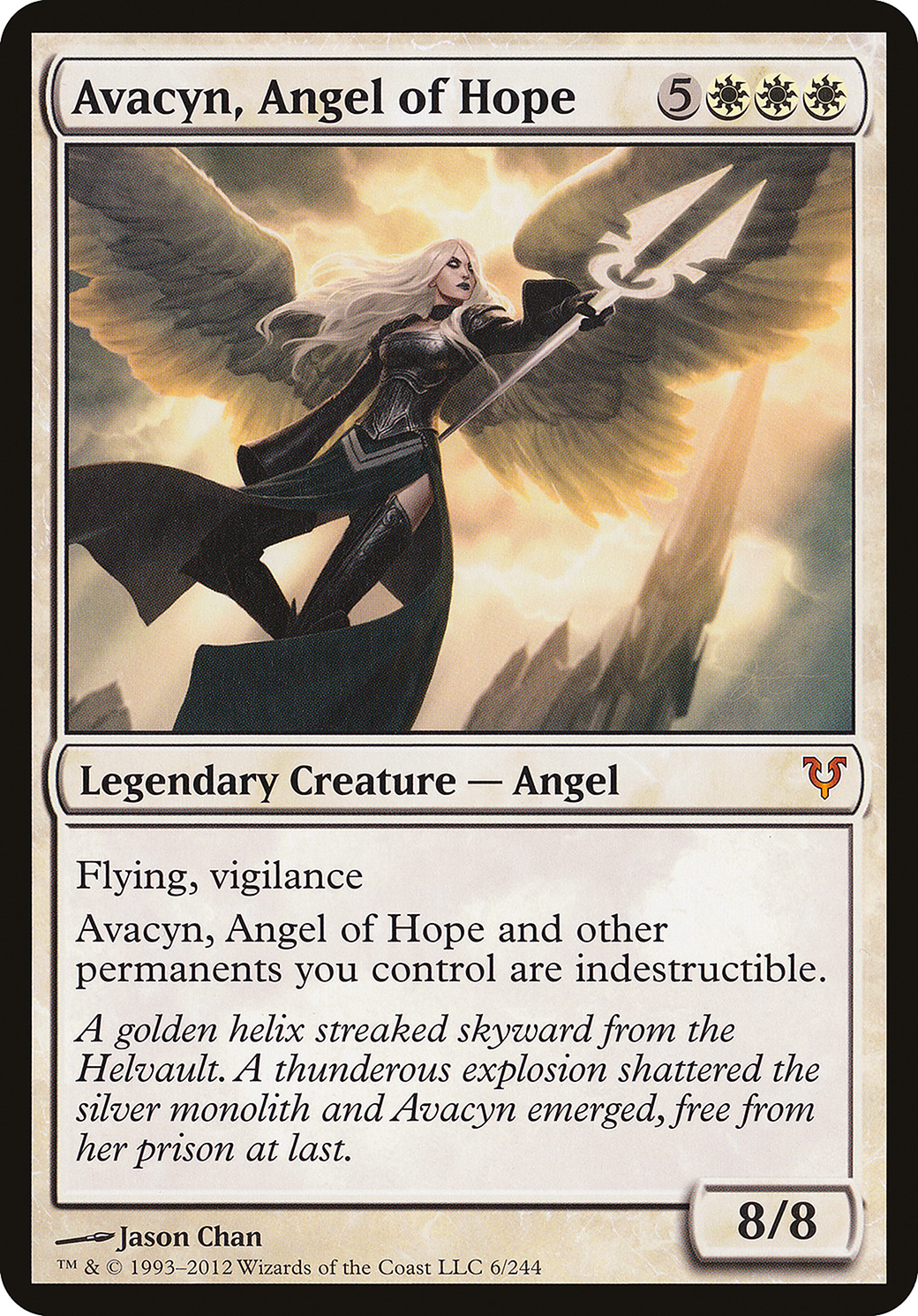 Avacyn, Angel of Hope (006) (Oversized)