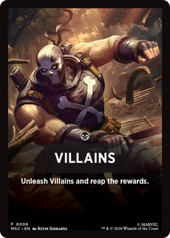 Villains (0006) (Theme Card) (FMSC)