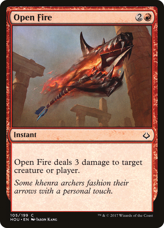 Open Fire - Foil