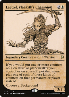 Lae'zel, Vlaakith's Champion (378) (Showcase) - Foil