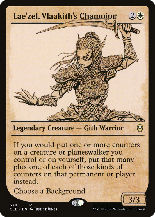 Lae'zel, Vlaakith's Champion (378) (Showcase) - Foil