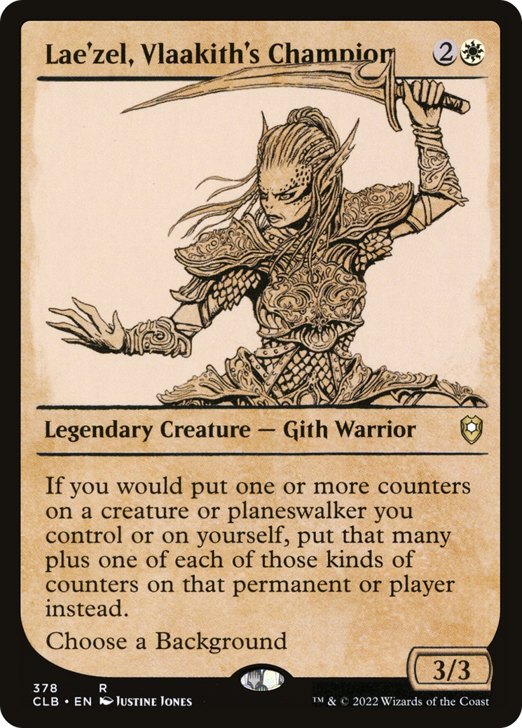Lae'zel, Vlaakith's Champion (378) (Showcase)