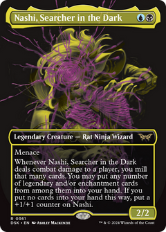 Nashi, Searcher in the Dark (0361) (Borderless) (Showcase) - Foil