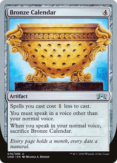 Bronze Calendar