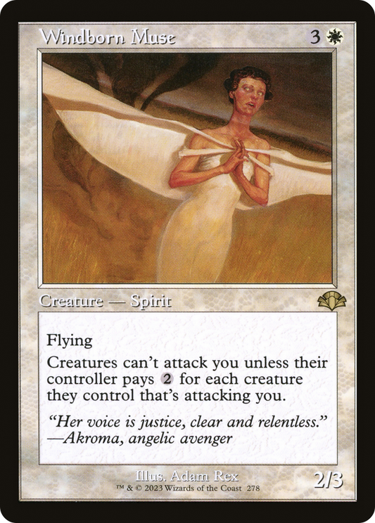 Windborn Muse (278) (Retro Frame)