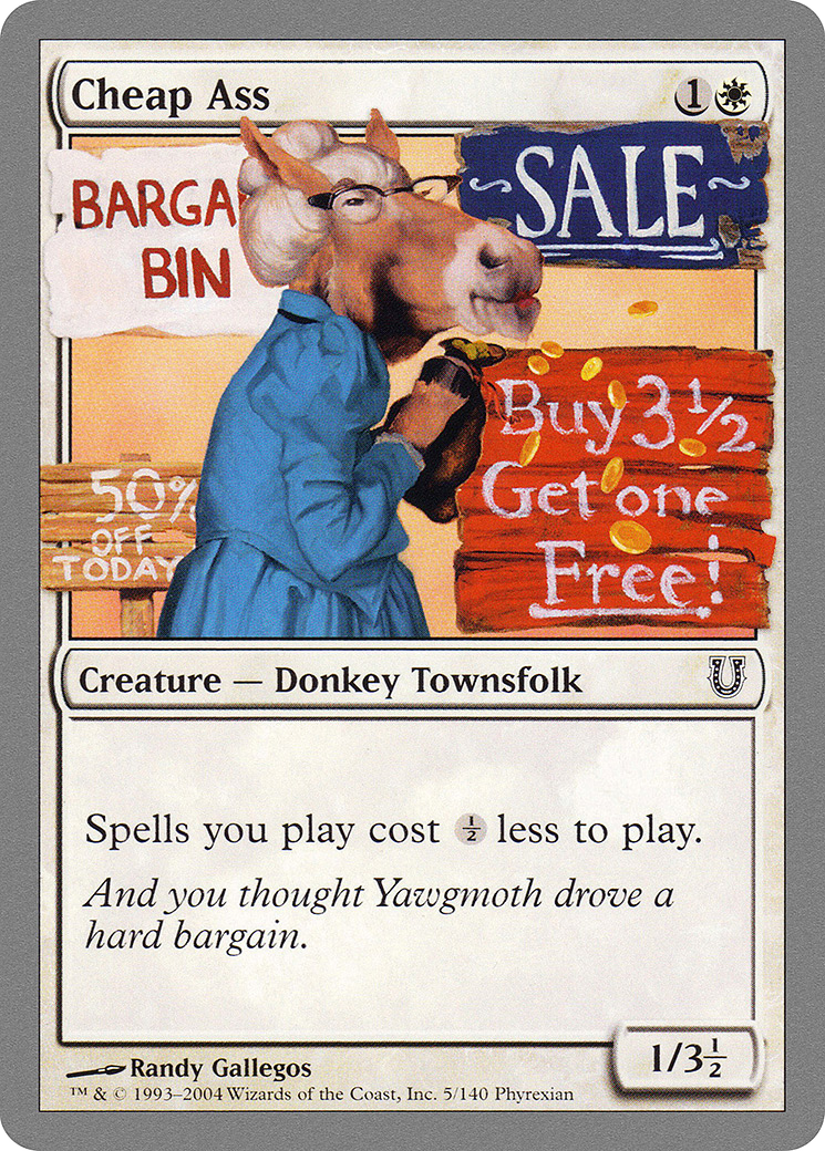Cheap Ass - Foil