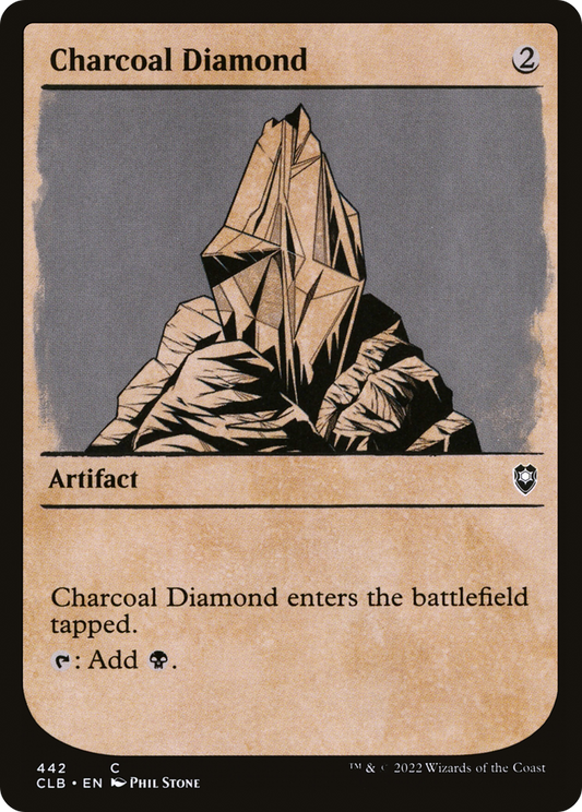Charcoal Diamond (442) (Showcase) - Foil