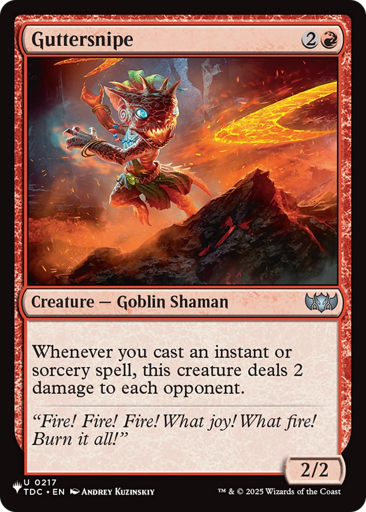 Guttersnipe (TDC-217) (PLST)