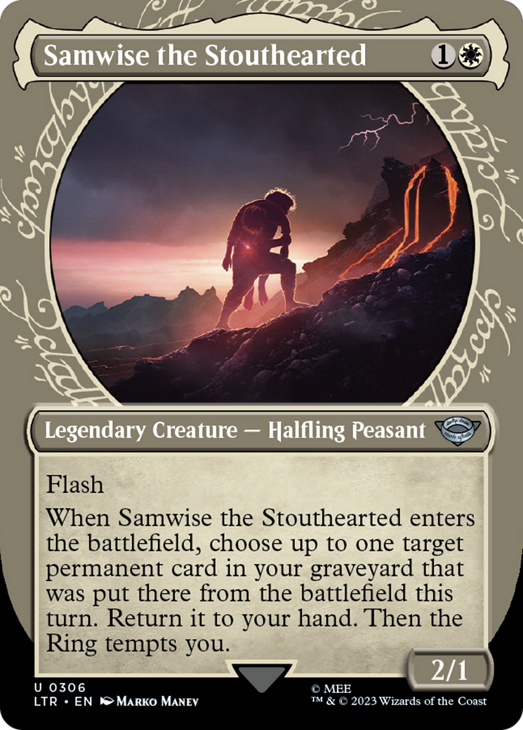 Samwise the Stouthearted (0306) (Borderless) (Showcase)